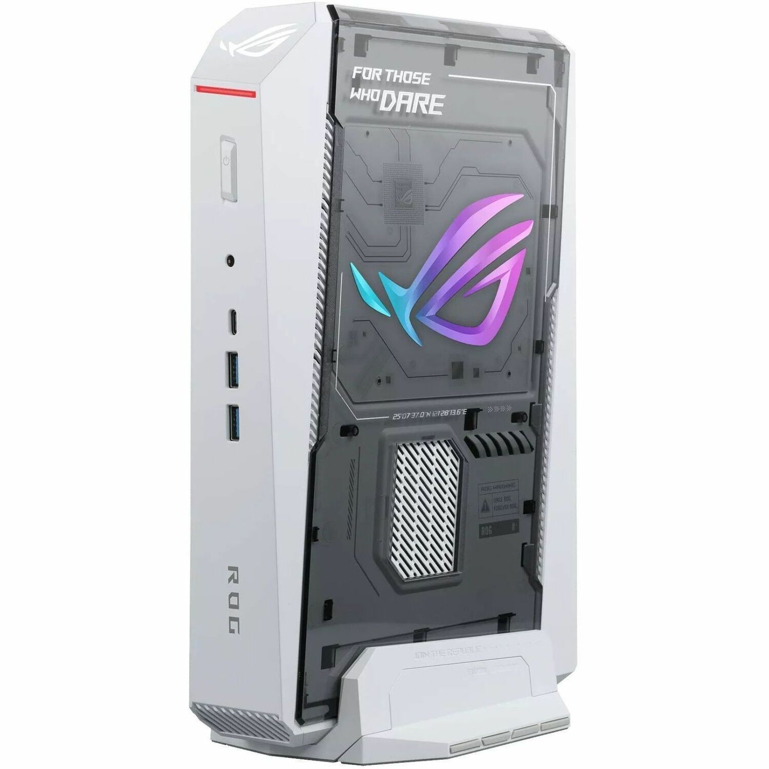 Asus ROG NUC 16 RNUC16JNK9X2AAAU Gaming Desktop Computer - Intel Core Ultra 9 Series 2 290HX Plus - 64 GB - 2 TB PCI Express NVMe 4.0 SSD - Mini PC - White