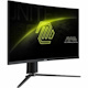 MSI MAG 27CQ6PF 27" Class WQHD Curved Screen Gaming LCD Monitor - 16:9 - Metallic Black