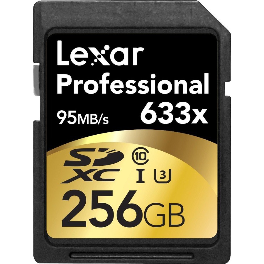 Lexar Professional 256 GB Class 10/UHS-I (U3) SDXC