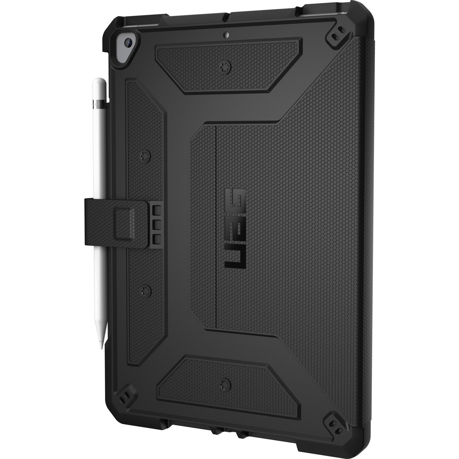 Urban Armor Gear Metropolis Case for Apple iPad (7th Generation) Tablet - Black