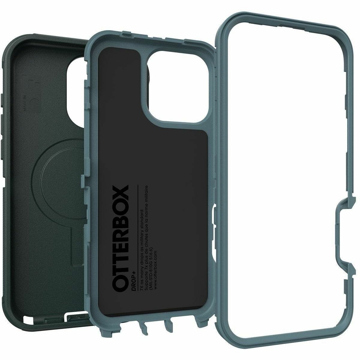 OtterBox Defender Case for Apple iPhone 16 Pro Max Smartphone - Textured - Sagebrush (Green)