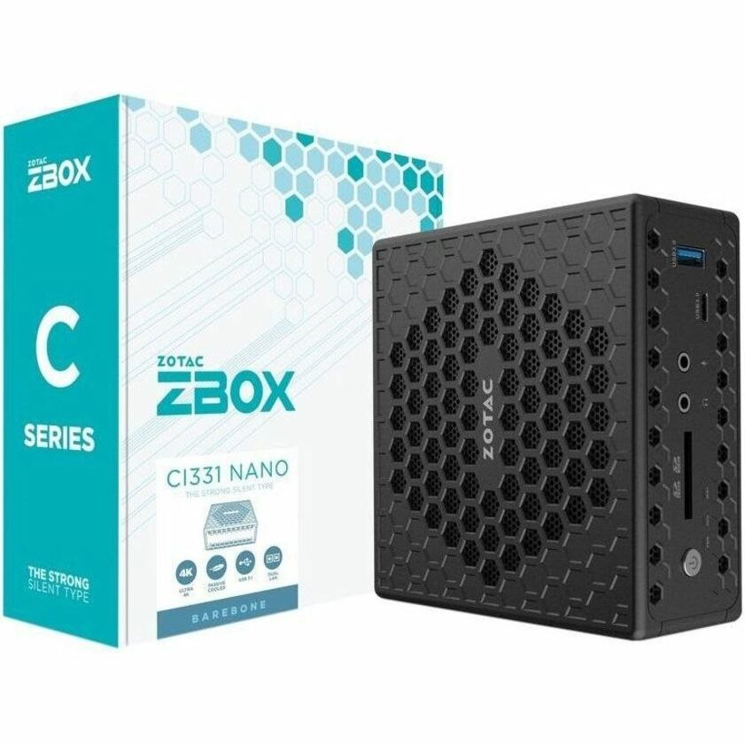 Zotac ZBOX ZBOX-CI331NANO Barebone System - Mini PC - Celeron N5100 1.10 GHz Quad-core (4 Core)