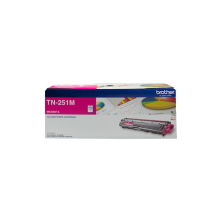 Brother TN251M Original Laser Toner Cartridge - Magenta Pack