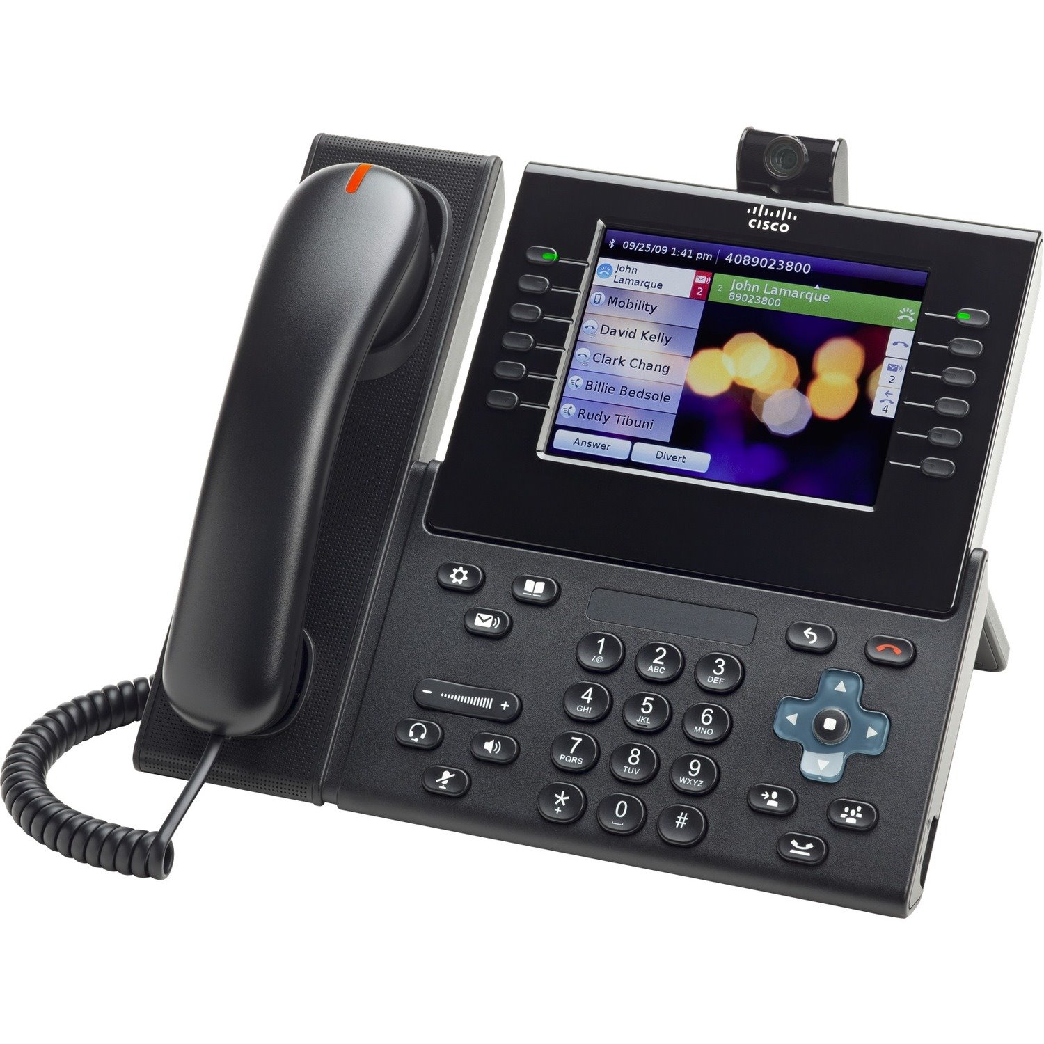 Cisco Unified 9971 IP Phone - Refurbished - Wi-Fi - Desktop - Charcoal
