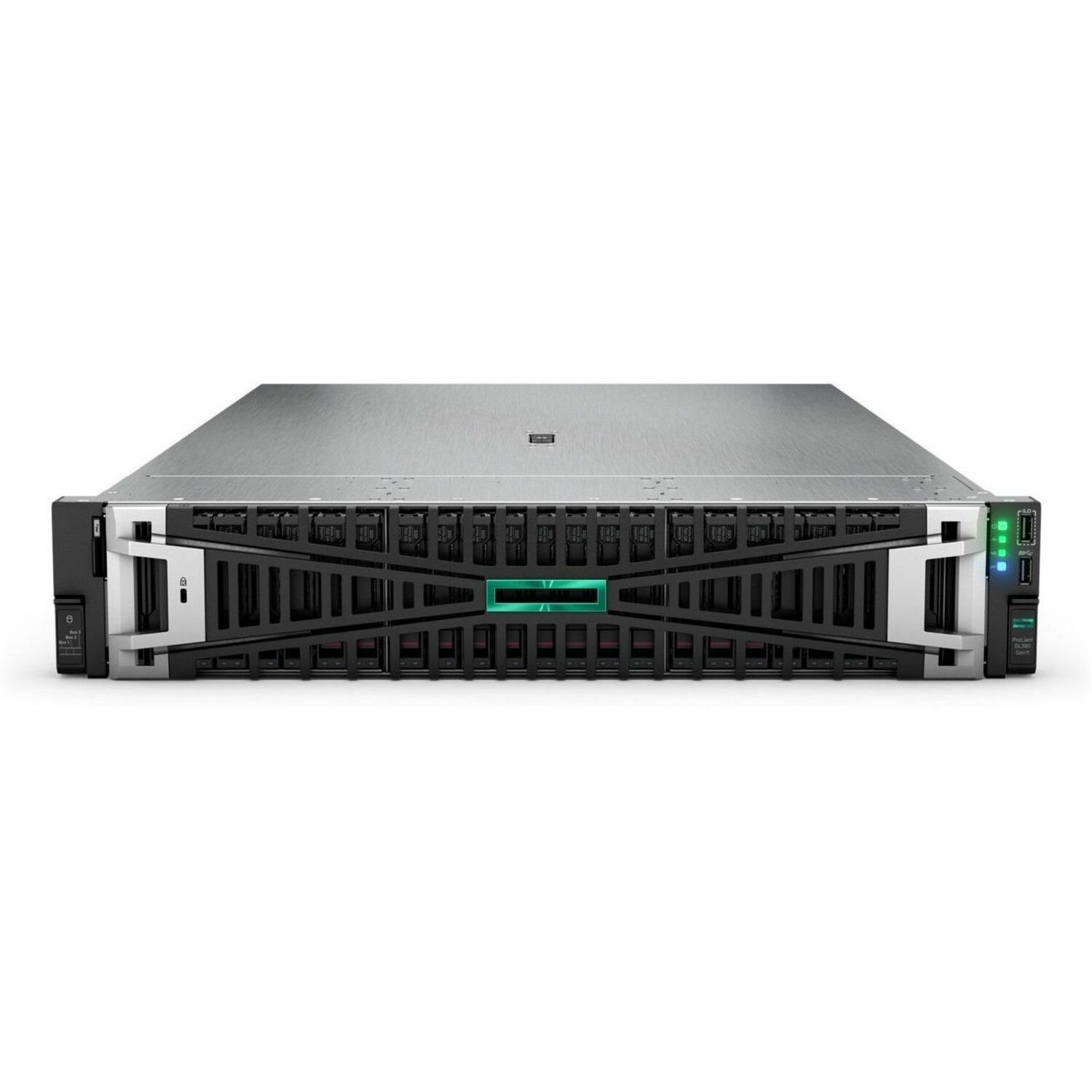 HPE ProLiant DL380 G11 2U Rack Server - 1 x Intel Xeon Silver 4509Y 2.60 GHz - 64 GB RAM - 960 GB SSD - (2 x 480GB) SSD Configuration - 12Gb/s SAS, Serial ATA/600 Controller