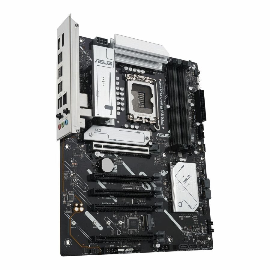 Asus Prime B860-PLUS WIFI-CSM Desktop Motherboard - Intel B860 Chipset - Socket LGA-1851 - ATX