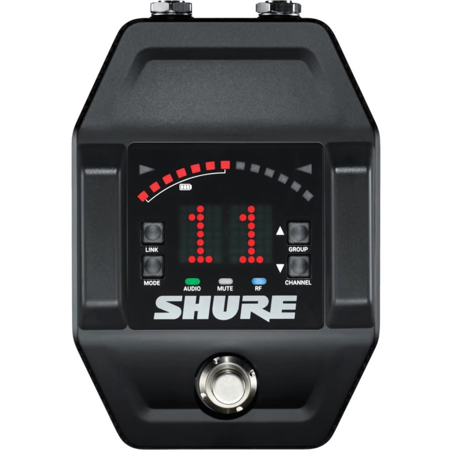 Shure GLXD6+ Digital Wireless Dual Band Guitar Pedal Receiver
