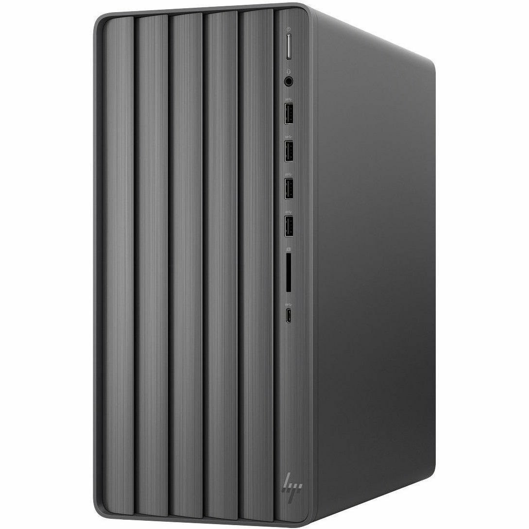 HP Envy TE01-5000i TE01-5049 Desktop Computer - Intel Core i7 14th Gen i7-14700 - 16 GB - 1 TB HDD - 512 GB SSD - Tower - Nightfall Black