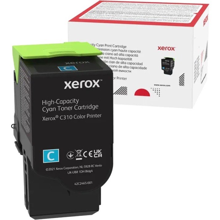 Xerox Genuine XeroxÂ&reg; C310 Color Printer&acirc;&euro;/&acirc;&euro;C315 Color Multifunction Printer Cyan High capacity Toner Cartridge (5500 Pages) - 006R04365