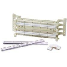 41AB2-1F4 / CAT5 110-Style Wall-Mount Wiring Block, 100 Pair