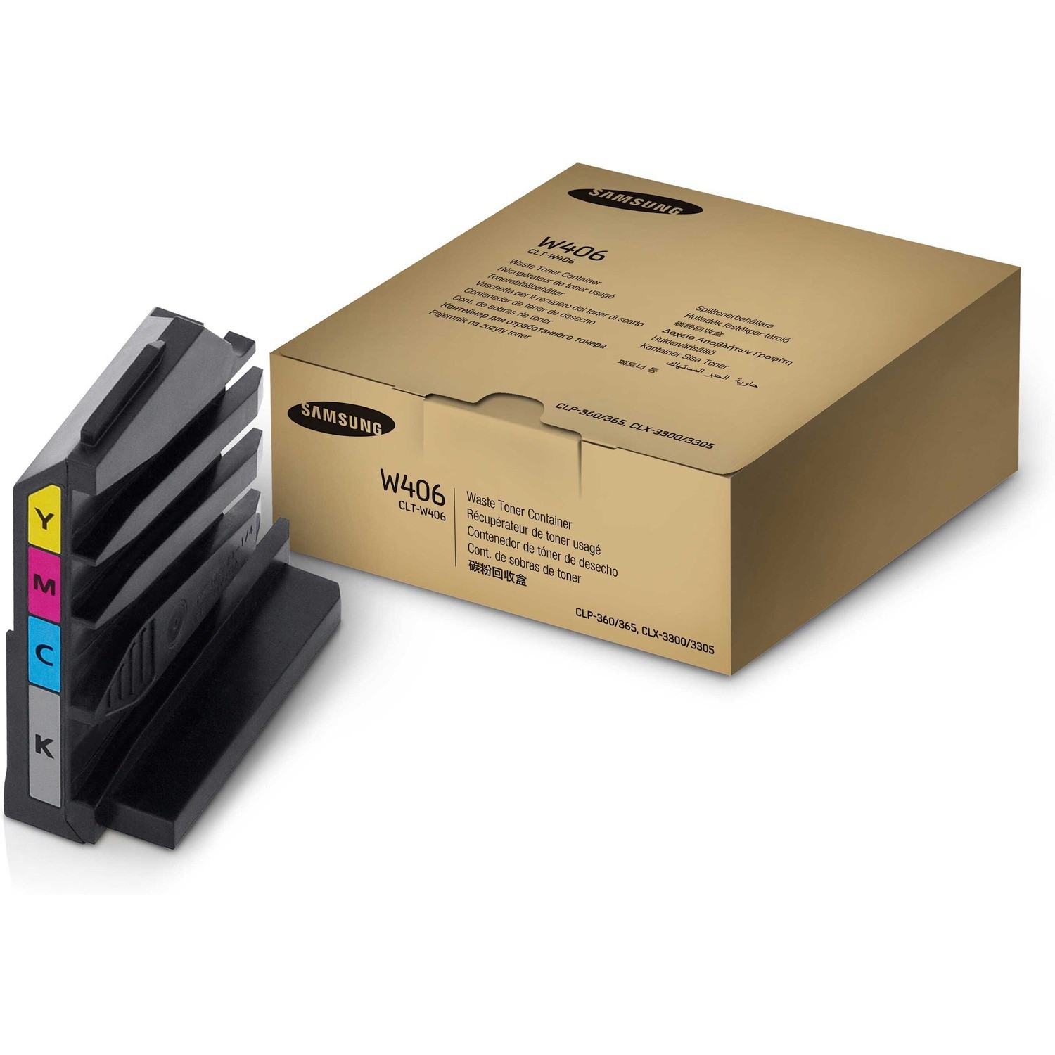 HP Waste Toner Unit - Black, Cyan, Magenta, Yellow - Laser