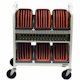 Bretford CUBE Transport Cart with Caddies - TVCT30CAD