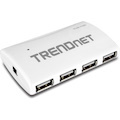 TRENDnet 7-Port USB 2.0 Hub, TU2-700, 7 x USB 2.0 Ports, Backwards Compatible with USB 1.1, Compatible with Windows and macOS, NDAA Compliant