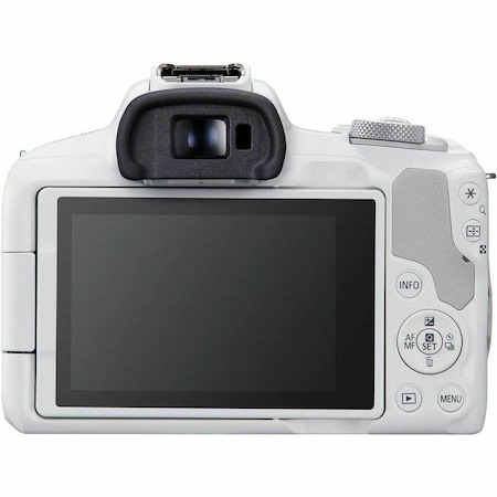 Canon EOS R50 24.2 Megapixel Mirrorless Camera with Lens - 0.71" - 1.77" - White