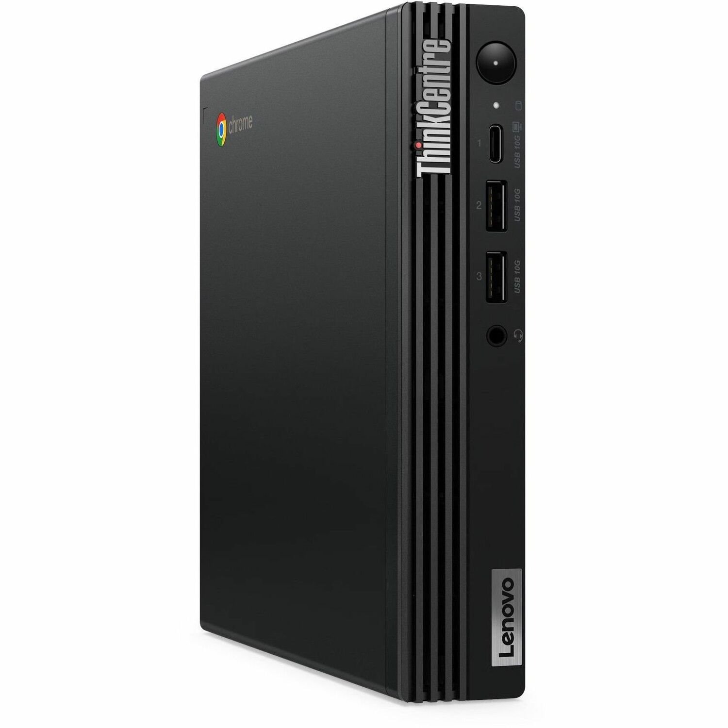 Lenovo ThinkCentre M60q 12JL000NUS Chromebox - Intel Core i3 12th Gen i3-1215U - 8 GB - 128 GB SSD - Tiny - Raven Black