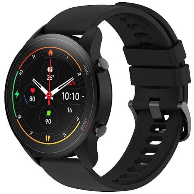 MI Watch Smart Watch - Round Case Shape - Black Body Color