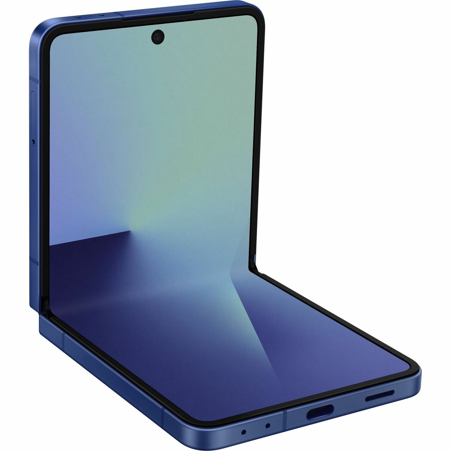 Samsung Galaxy Z Flip7 SM-F766W 256 GB Smartphone - 6.9" Flexible Folding Screen Dynamic AMOLED 2X Full HD Plus 2520 x 1080 - Deca-core (Cortex X5Single-core (1 Core) 3.30 GHz + Cortex A725 Dual-core (2 Core) 2.74 GHz + Cortex A725 Penta-core (5 Core) 2.36 GHz + Cortex A520 Dual-core (2 Core) 1.80 GHz) - 12 GB RAM - Android 16 - 5G - Blue Shadow