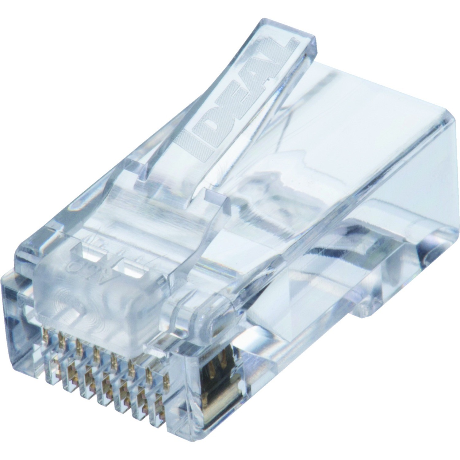 IDEAL Cat6 Feed-thru Modular Plugs -100 Jar