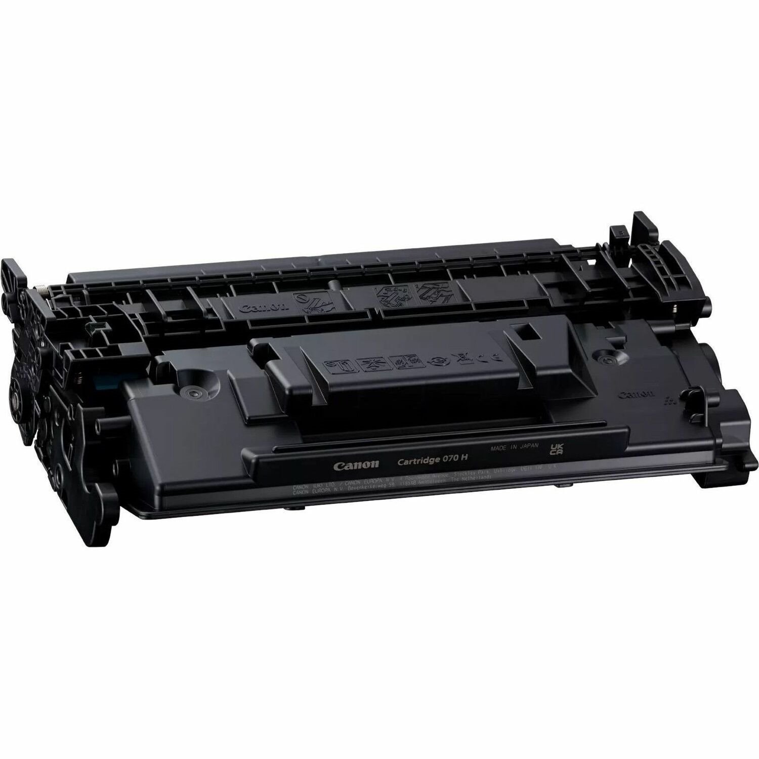 Canon 070H Original High Yield Laser Toner Cartridge - Black - 1 Pack