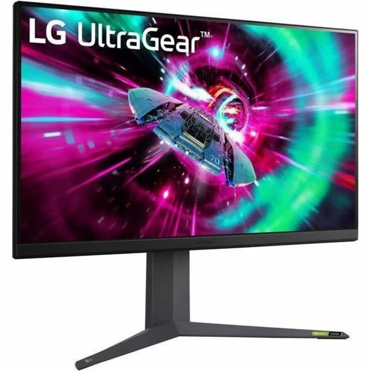 LG UltraGear 32GR93U-B 32" Class 4K UHD Gaming LCD Monitor - 16:9 - Purple Grey