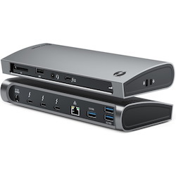 Alogic Thunderbolt 4 docking station with ultra-fast data transfer, 100W power delivery, and support for dual 8K or triple 4K displays