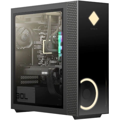 HP OMEN 30L GT13-1000a GT13-1194 Gaming Desktop Computer - AMD Ryzen 7 5800X - 16 GB - 1 TB SSD - Tower - Refurbished