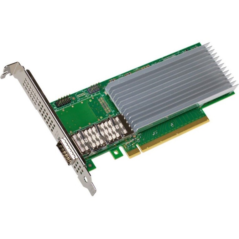 Intel 800 E810-CQDA1 100Gigabit Ethernet Card for Server - 100GBase-CR2, 100GBase-CR4 - Plug-in Card