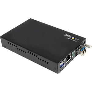 StarTech.com Fiber Media Converter Gigabit 1000Mbps MM Fibre LC 550m