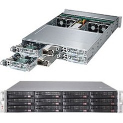 Supermicro SuperServer 6027PR-HTTR Server Barebone System - 2U Rack-mountable - Socket R LGA-2011 - 2 x Processor Support
