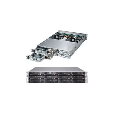Supermicro SuperServer 6027PR-HTTR Server Barebone System - 2U Rack-mountable - Socket R LGA-2011 - 2 x Processor Support