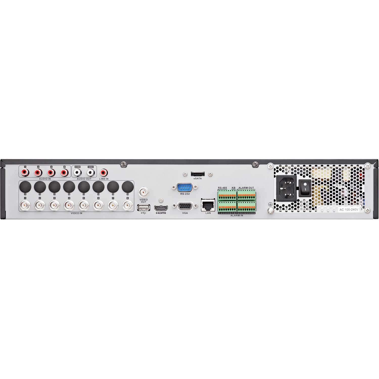 Hikvision Turbo HD DVR - 24 TB HDD