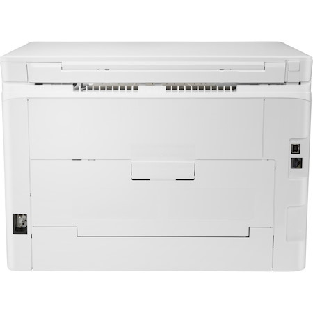 HP LaserJet Pro M182nw Laser Multifunction Printer-Color-Copier/Scanner-17 ppm Mono/17 ppm Color Print-600x600 dpi Print-Manual Duplex Print-30000 Pages-150 sheets Input-1200 dpi Optical Scan-Wireless LAN-HP ePrint-Mopria