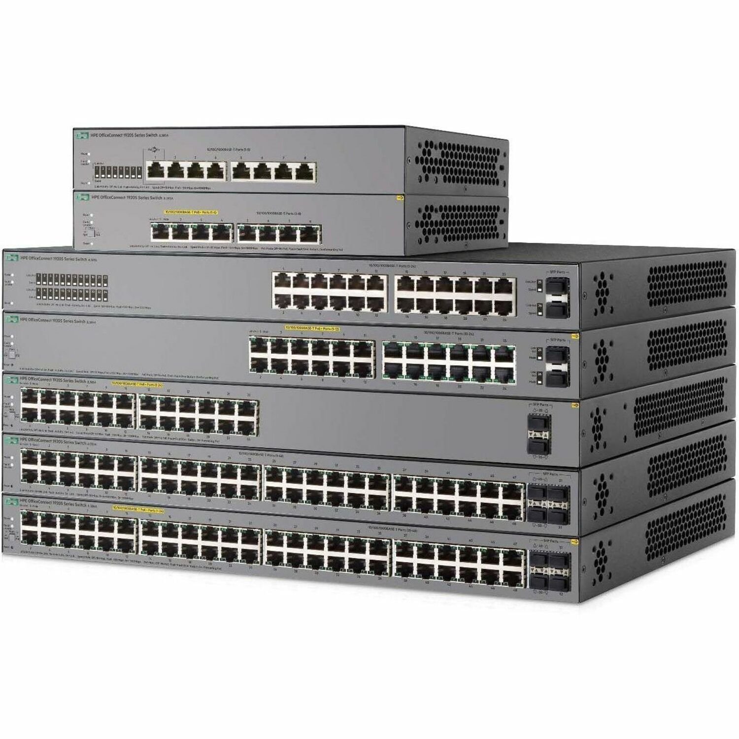 HPE SOURCING - CERTIFIED PRE-OWNED OfficeConnect 1920S 48G 4SFP Switch