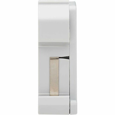 Eaton Tripp Lite Series DIN-Rail Mounting Enclosure Module for Snap-In Keystone Jacks and Couplers, Left Cover, TAA