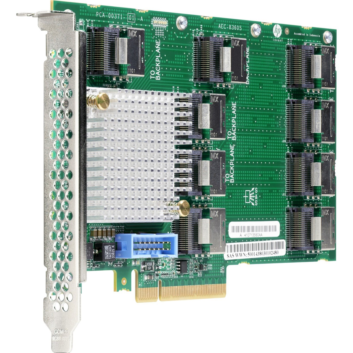 HPE Sourcing ML350 Gen10 12Gb SAS Expander Card Kit with Cables