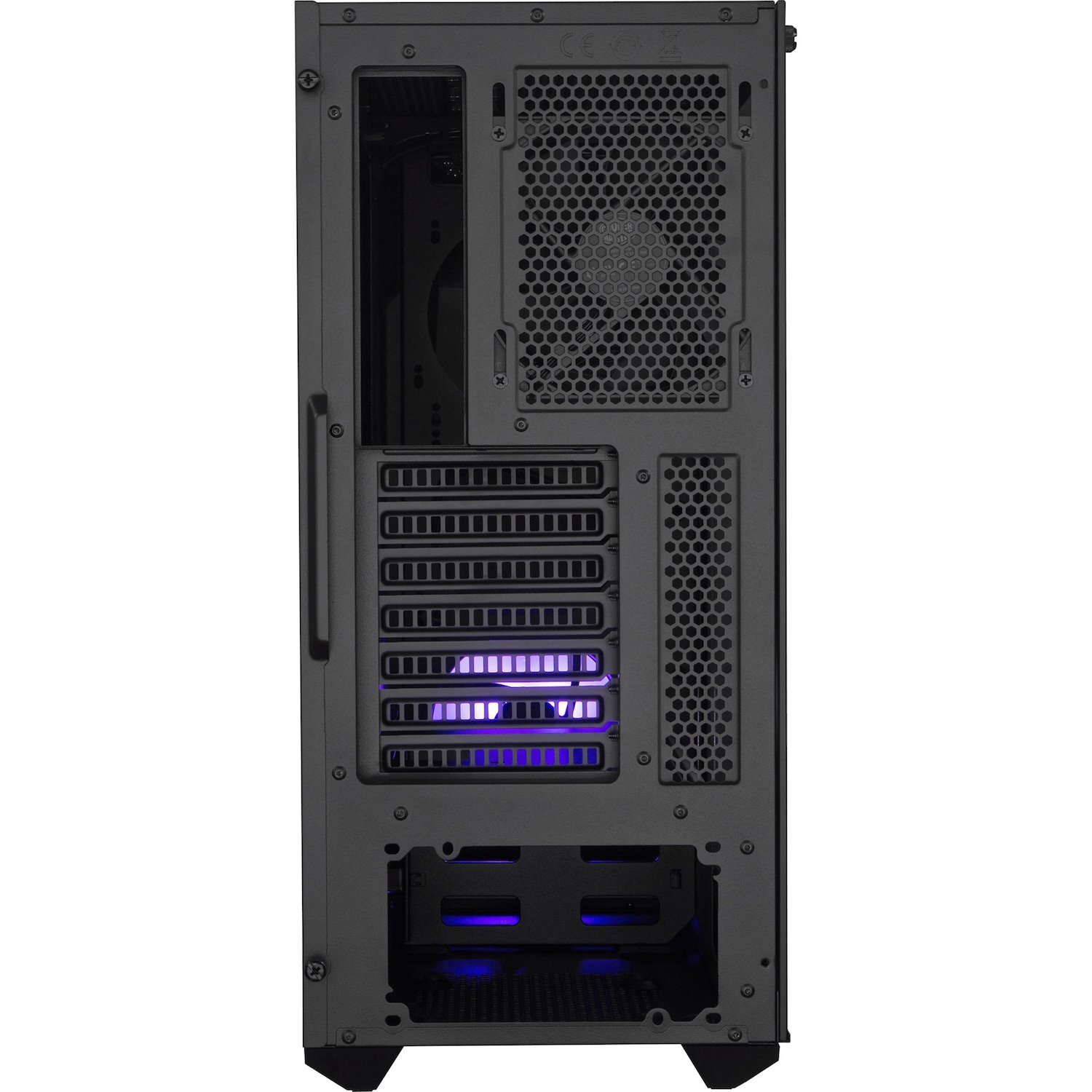 Cooler Master MasterBox MCB-K501L-KGNN-SR1 Gaming Computer Case - EATX, SSI CEB, ATX Motherboard Supported - Mid-tower - Steel, Mesh, Plastic, Acrylic - Black