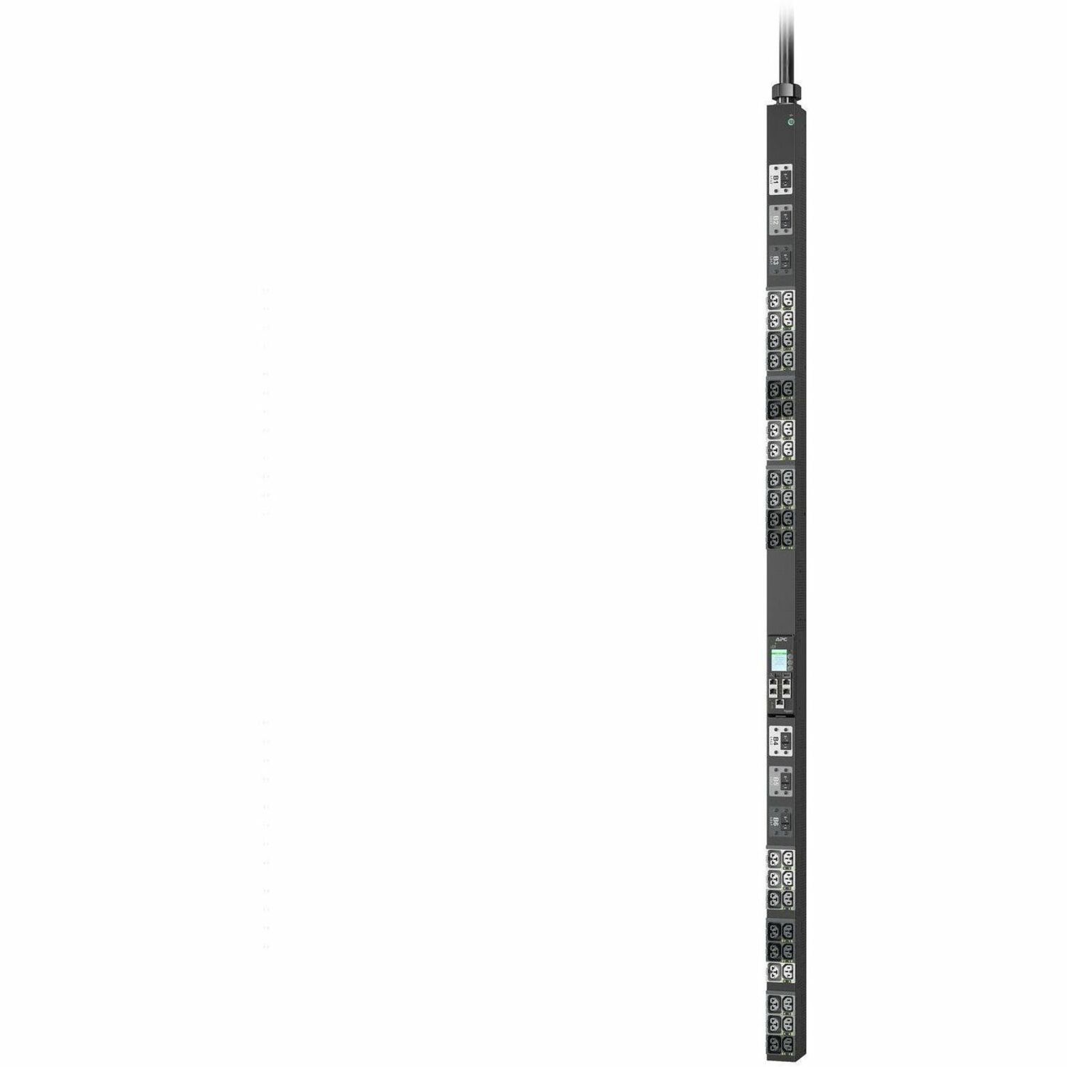 APC NetShelter Rack PDU Advanced Gen 2, Switched Metered Outlet, 3Phase, 14.4kW, 208V 50A, CS8365C, 42 Outlet