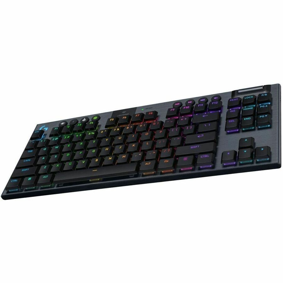 Logitech G G915 X LIGHTSPEED TKL Gaming-toetsenbord - Tenkeyless - Bedraad/draadloos Verbinding - USB Interface - RGB LED - Frans - AZERTY indeling - Zwart