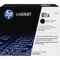 HP 81X (CF281X) Original High Yield Laser Toner Cartridge - Single Pack - Black - 1 Each