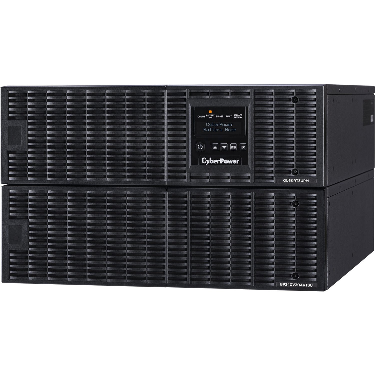 CyberPower Smart App Online OL6000RT3U 6000VA 200-240V Pure Sine Wave LCD Rack/Tower UPS