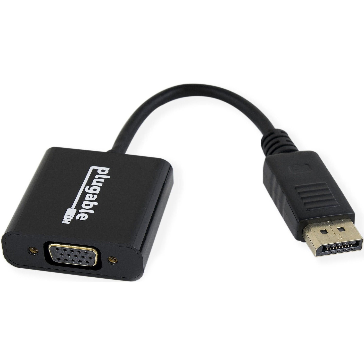 Plugable DisplayPort to VGA Adapter - Active DP/DP to VGA Converter