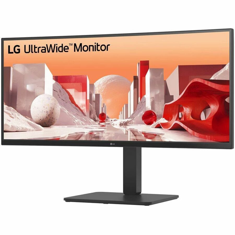 LG Ultrawide 34BA85QE-B 34" Class Webcam UW-QHD Curved Screen LCD Monitor - 21:9