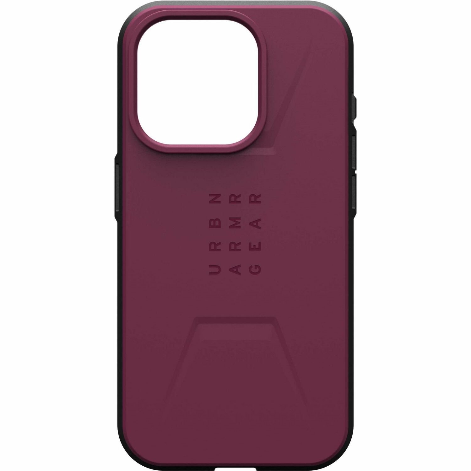 Urban Armor Gear Civilian iPhone 15 Pro Case - Bordeaux