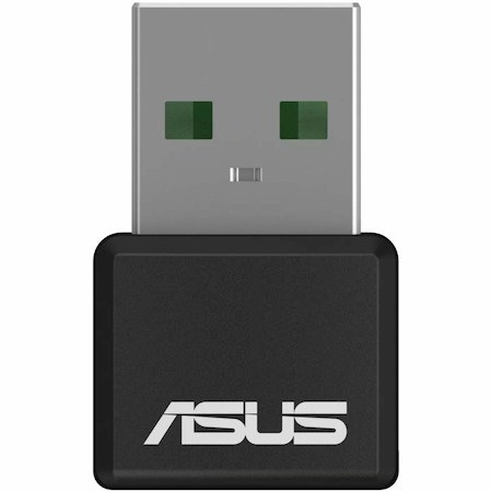 Asus USB-AX57 Nano IEEE 802.11 a/b/g/n/ac/ax Dual Band Wi-Fi Adapter for Desktop Computer, Notebook