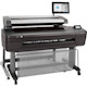 HP DesignJet HD Pro PostScript Inkjet Large Format Printer - Includes Printer, Scanner, Copier - 44" Print Width - Color