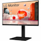 LG 24BA560-B 24" Class Full HD LCD Monitor - 16:9 - Matte Black - TAA Compliant