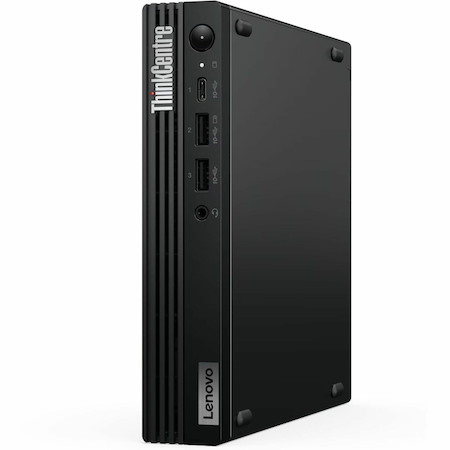Lenovo ThinkCentre M75q Gen 5 12RQ001NCA Desktop Computer - AMD Ryzen 5 PRO 8600GE - 32 GB - 512 GB SSD - Tiny - Black