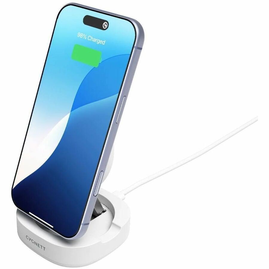 Cygnett ChargeBase CY5791PPWIR Induction Charger - White