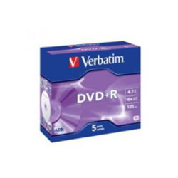 Verbatim DVD Recordable Media - DVD+R - 16x - 4.70 GB - 5