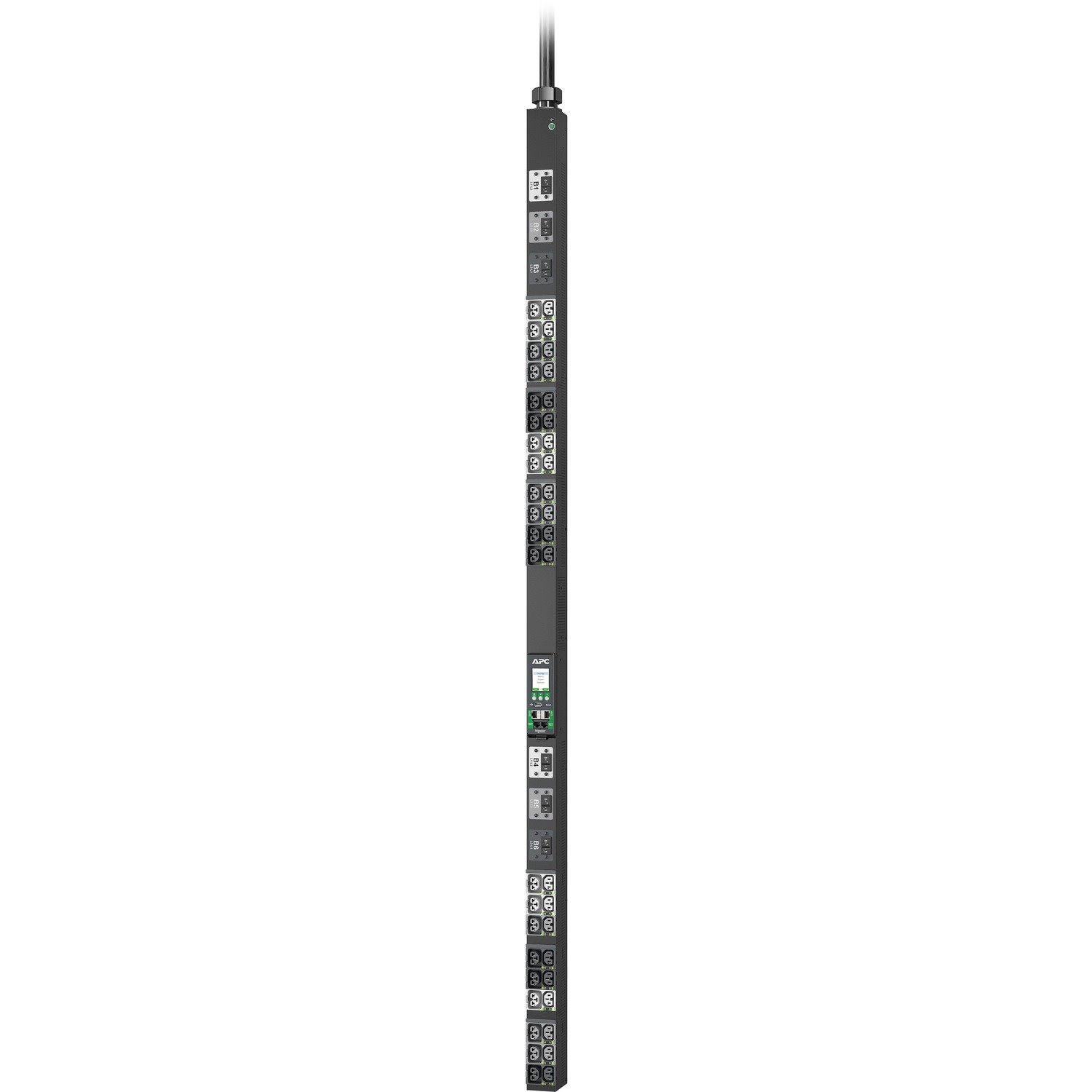 APC NetShelter Rack PDU Advanced, Switched Metered Outlet, 3Phase, 14.4kW, 208V 50A, 42 Outlets, CS8365C